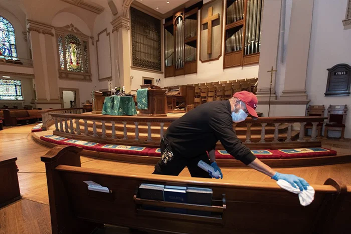 church cleaning