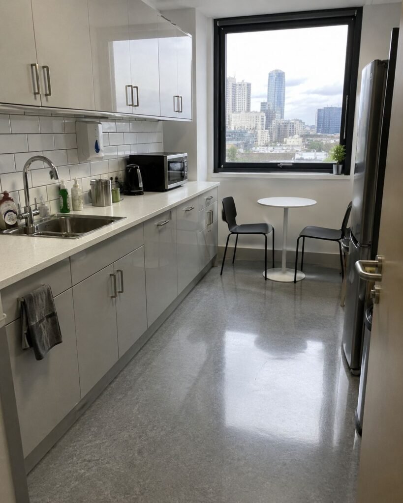 office kitchen cleaning