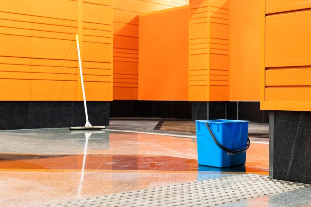 school cleaning